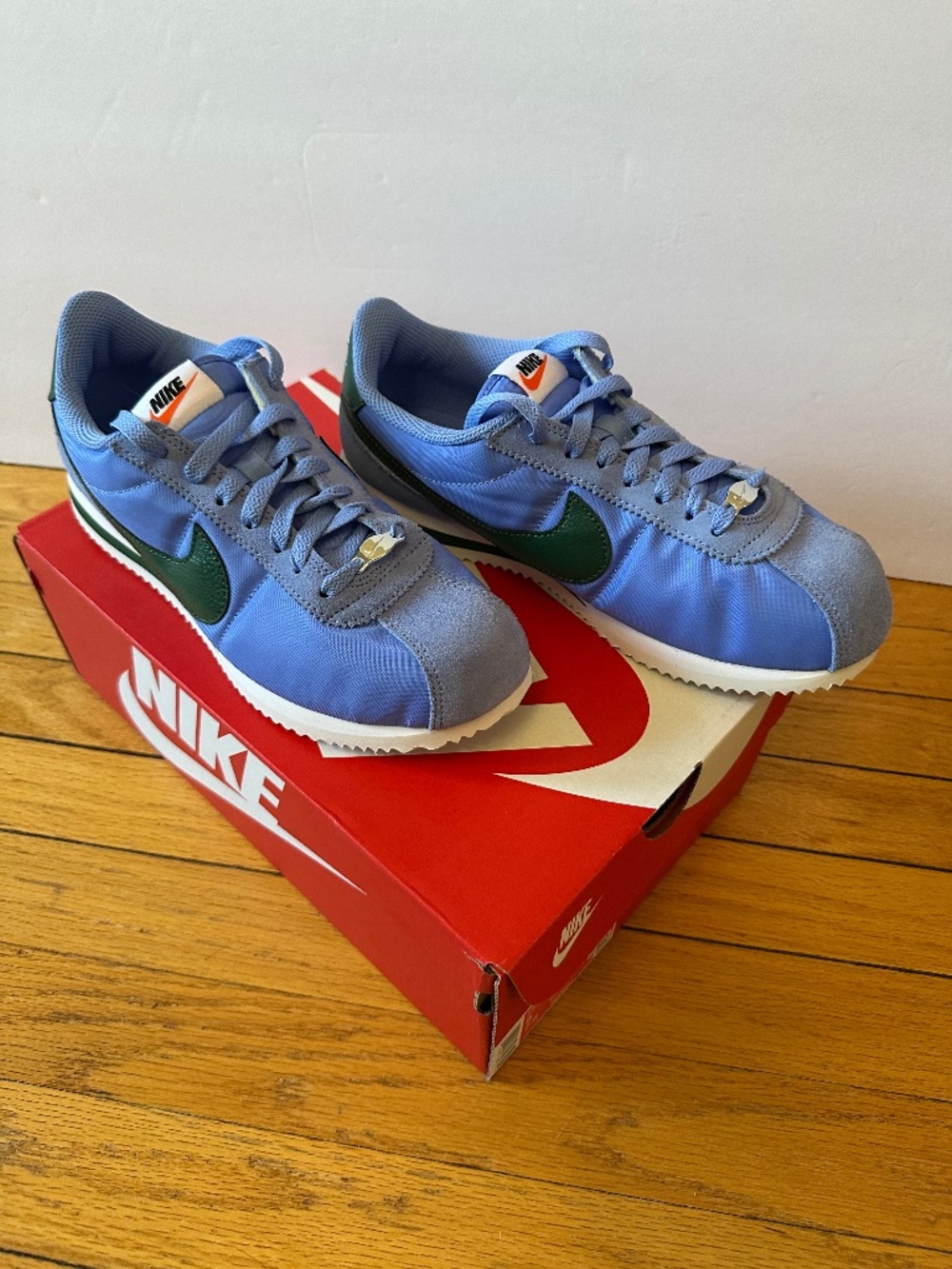 Nike Cortez Sneakers, Royal Pulse/Fir Green, Women's Size 9, New!